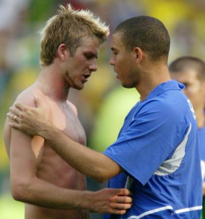 ronaldo et beckam